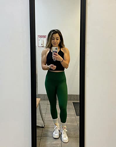 HeyNuts Workout Pro Leggings 21" - color: Everglade Green, size: X-Large