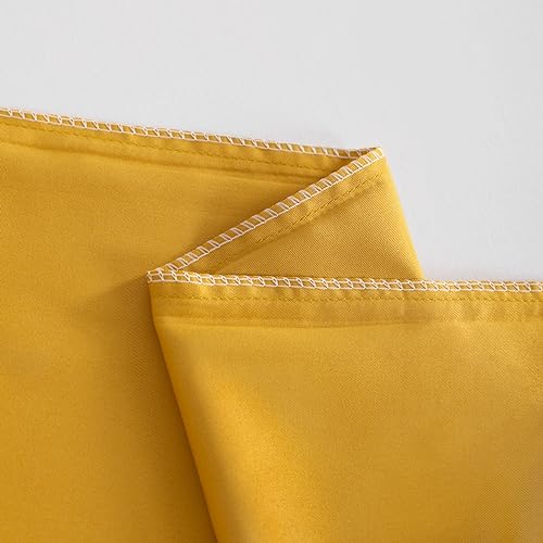 NTBAY Standard Microfiber Pillowcases, 2 Pack, 20 x 26, Ginger Yellow - color: Ginger Yellow, size: Standard (20" x 26")