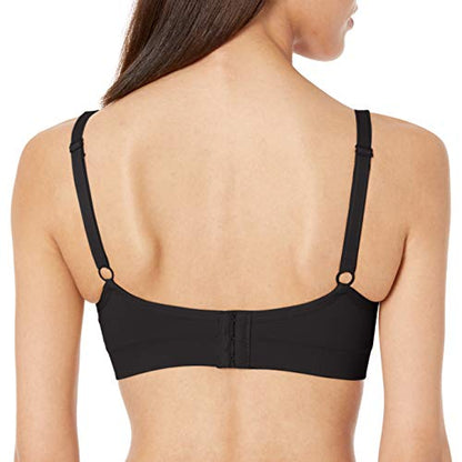 Lamaze Women's Single and Multi Pack Maternity Overnight Nursing Wide Shoulder Bra - color: Black 1, size: Medium