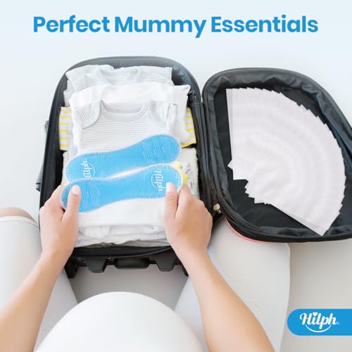 Hilph Perineal Ice Packs for Postpartum Hemorrhoid Pain Relief, Blue - style: B- 24PCS Disposable Sleeves + 2 Ice Pads