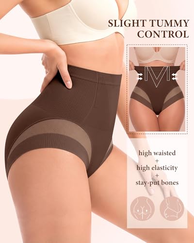 MEIYATING Women's Light Tummy Control Underwear Compression Panties - color: Multicolor, size: Medium