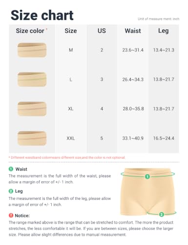 HANSILK Mesh Postpartum Underwear Post Bay C-Section Recovery 3 Pack XL - color: Beige-3pcs, size: X-Large