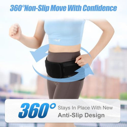SI Joint Belt Sacroiliac Hip Belt for Women and Men - size: Large