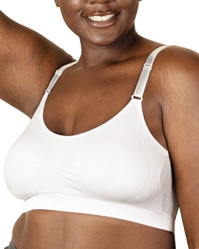 Coobie Seamless Scoopneck Bra - color: White, size: Large