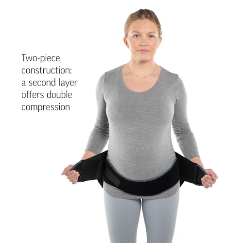 OPTP Maternity Support Belt by Diane Lee, For Pregnancy/Postpartum, Large - size: Large (Pant size 12-14)