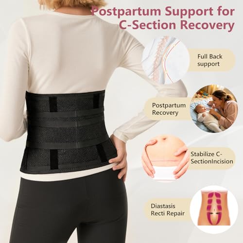 MORECOO Postpartum Belly Band Wrap C-Section Recovery Belt Binder - size: XX-Large
