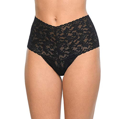 hanky panky, Retro Thong, OS fits 0-12 - color: Black