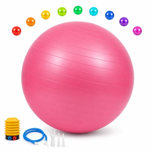Solid Exercise Ball,High-Weight Capacity (3000 lbs) Anti-Burst Yoga Ball Chair,Swiss Ball for Pregnancy,Birthing, Fitness, Physical Therapy - size: XL(71-80)