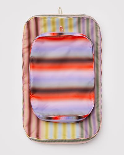 BAGGU Large Packing Cube Set - Gradient Stripes - color: Gradient Stripes