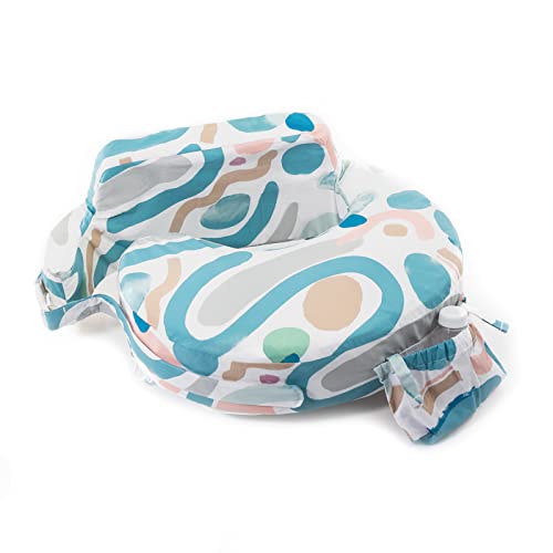My Brest Friend Super Deluxe Nursing Pillow with Printed Organic Cotton - color: Modern Art