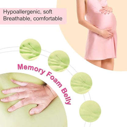 Fake Pregnant Belly Santa Big Belly Props Memory Foam Costume - size: 3-4 Months