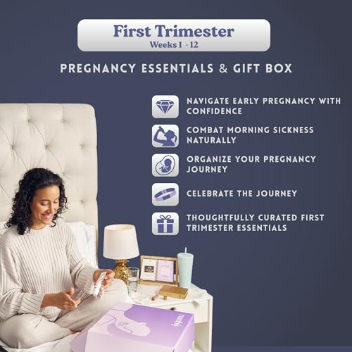 1st Trimester Mom to Be Essentials Box, Pregnancy Gift - size: 1st Trimester