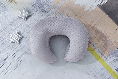 Nursing Pillow and Positioner Breastfeeding and Bottle Feeding - color: Rose Gray