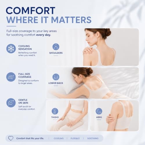 WORLD-BIO 2Pcs Flexible Large Gel Ice Pack for Injuries,Reusable Cold Packs - size: 2pcs 12"x16"
