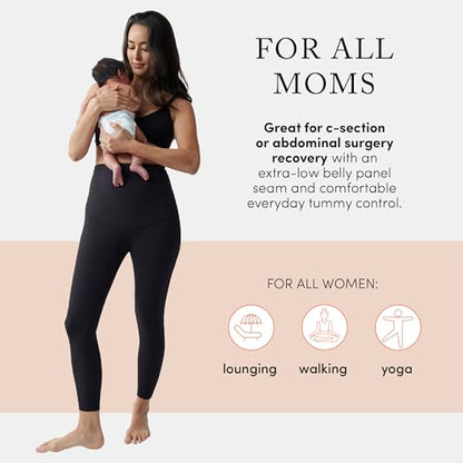 Ingrid & Isabel Basics Postpartum Compression Leggings - color: Black, size: Large