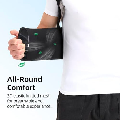 Posture Corrector for Women and Men Upper Pain Relief, Black, XL - size: X-Large (Waist 31"-39")