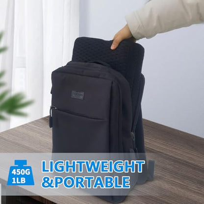Portable Foldable Seat Cushion Soft Thick for Stadium Travel Camping Office - size: S--16.5" x 11.8" x 2"