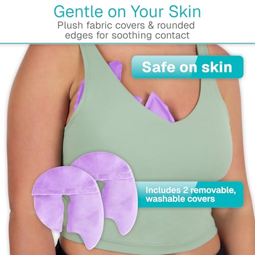 Arctic Flex Breast Ice Packs (2 PCS)- Hot & Cold Therapy, Surgery Recovery