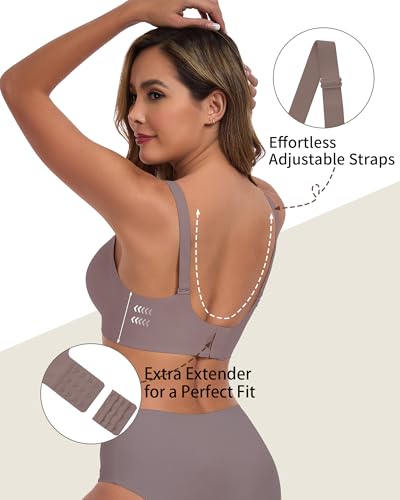 Vinfact Hands Free Pumping Bra Adjustable Breast-Pumps Nursing Bras Comfort Maternity Breast Pump Bra - color: Grey, size: Small