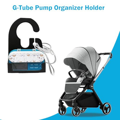 Holder Compatible with Infinity Feeding Pump（Black） - color: Black
