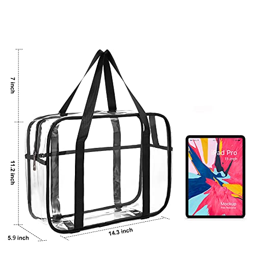 Large Clear Makeup Bag, Cosmetics Organizer Bag, pvc Travel Toiletry Bag