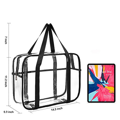 Large Clear Makeup Bag, Cosmetics Organizer Bag, pvc Travel Toiletry Bag