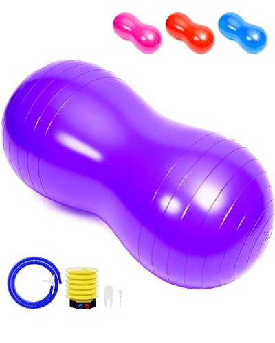 Extra Large Peanut Ball - 39.37"x19.67" - color: purple