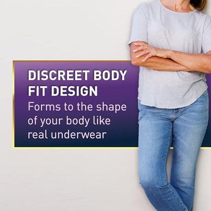 McKesson Discreet Underwear for Women, Adult, Small/Medium, Heavy, 40 in - size: Small/Medium