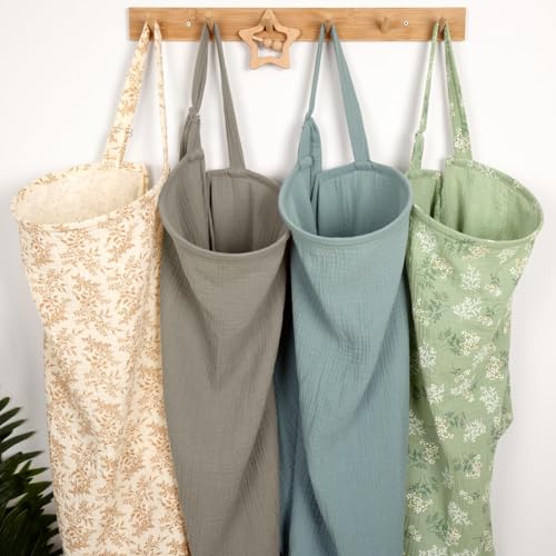 MEXXI Muslin Nursing Cover for Breastfeeding, Lightweight Nursing Blanket