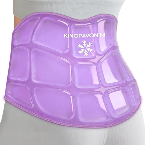 KingPavonini Reusable Ice Pack for Back Pain Injury Instant Relief, Purple - color: Purple