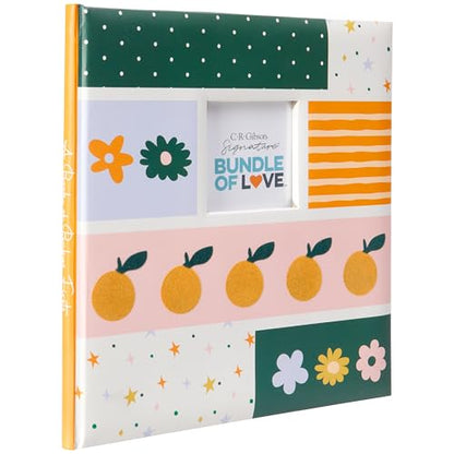 C.R. Gibson Baby Keepsake Memory Book, 9.5" x 10", Little Darling - style: Little Darling