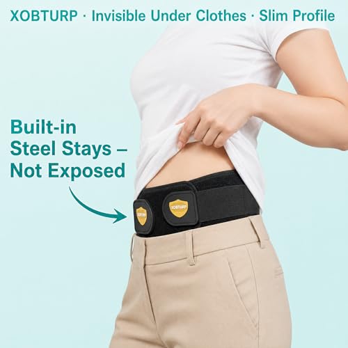 Lower Back Brace for Women & Men, Lumbar Support Belt X-Large - size: X-Large (37" - 41" Waist)