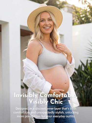 Seamless Wireless Nursing Bras for Breastfeeding Maternity 3PACK - color: Black/Beige/Grey, size: 3X-Large