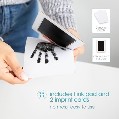 Pearhead Clean Touch Baby Ink Pad Kit, Medium/Large, 1-Pack - color: Black 1-Pack, size: Large 3” x 5”