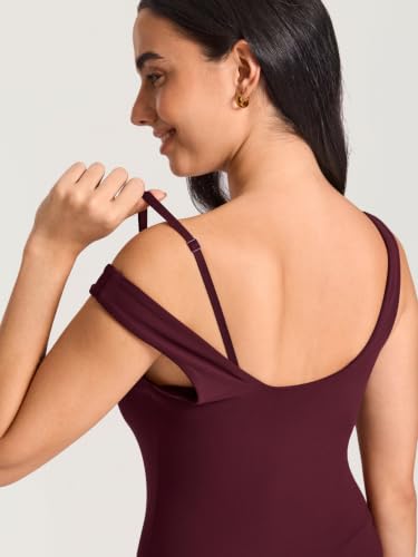 MOMANDA Maternity Nursing Tank Tops - color: Ripe Plum, size: X-Large