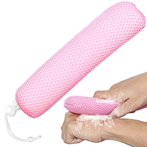 Back Bath Brush with Sponge, 15.35"Back Scrubber with Anti-Slip Long Handle - size: White (Head Only)