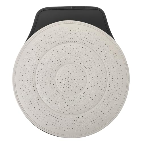 Garneck Rotating Car Seat Cushion with Non-Slip Base Ergonomic Swivel Auto Seat Mat for Driver Comfort Removable Washable Cover Suitable for Trucks Cars Elderly and Pregnant Passengers