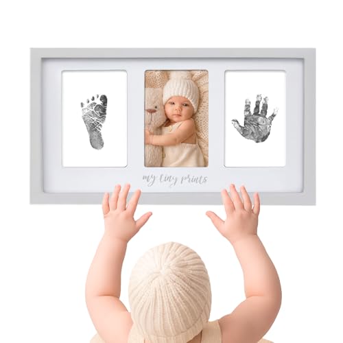 Felt Like Sharing My Tiny Prints Baby Handprint & Footprint Kit (Gray) - color: Gray