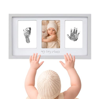 Felt Like Sharing My Tiny Prints Baby Handprint & Footprint Kit (Gray) - color: Gray
