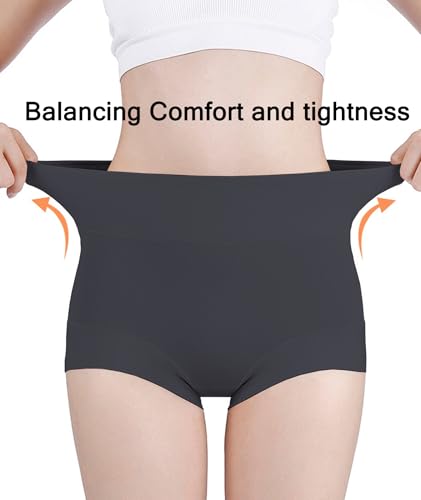 Postpartum C Section Compression Cotton Underwear Briefs Pack of 3 - color: Black(3p), size: 7