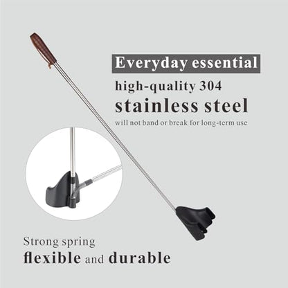 Shoe Horn Long Handle for Seniors - 10-31 Inch Telescopic Shoe Funnel