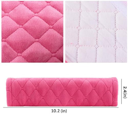Amooca 2 Pack Seat Belt Covers Soft Shoulder Pad for Cars & Backpack - color: Watermelon Red