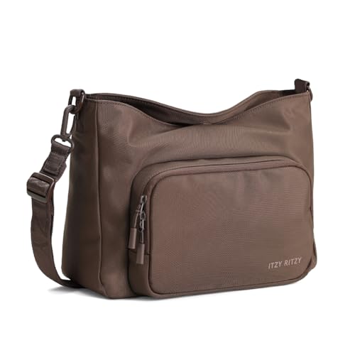 Itzy Ritzy Belong Cargo Caddy Stroller Organizer & Crossbody Bag (Mocha) - color: Mocha