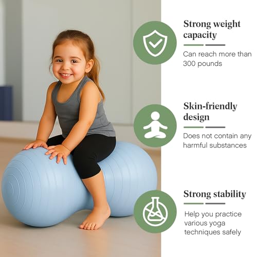 Jexine Peanut Ball for Kids Therapy Pregnancy - color: Morandi Color