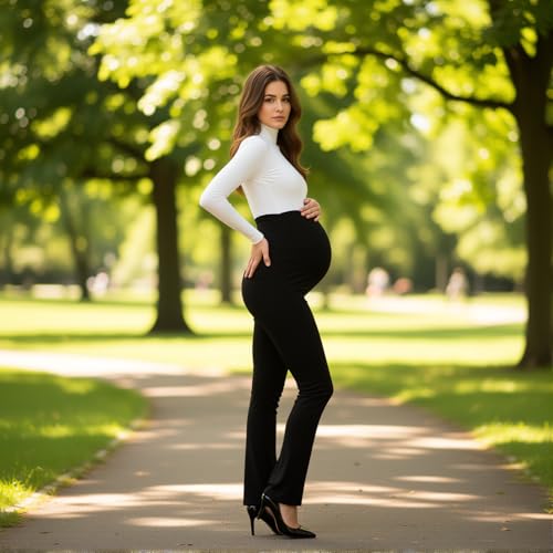 Maternity High Waist Pants - size: Small