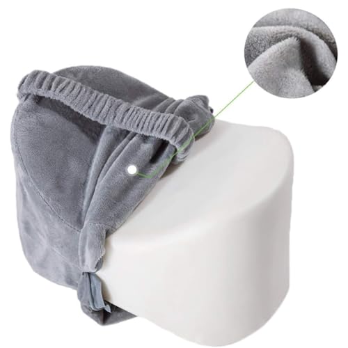 Orthopedic Knee Pillow for Sciatica Relief, Leg Pain, Pregnancy - Memory Foam Leg Pillow for Side Sleepers with Washable Cover