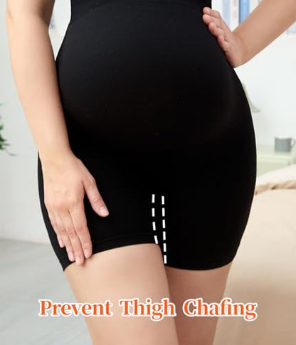 Maternity Underwear Over Bump, Black, Small