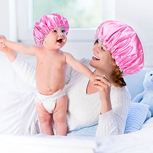 Mepase 5 Pcs Mommy and Me Hospital Outfits Set - color: Light Pink, size: Small