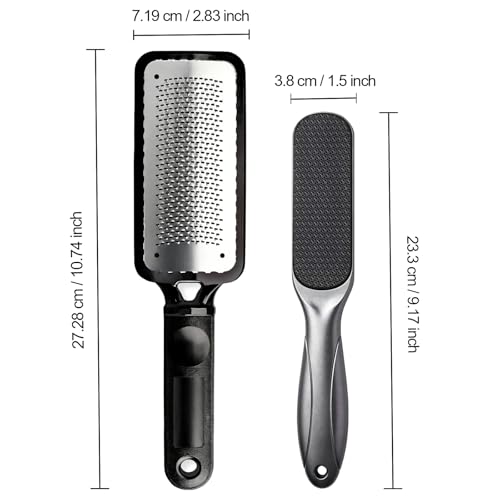 Foot File Set - Professional Stainless Steel Foot Scrubber