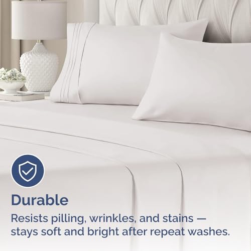 King Standard Pillow Cases Set of 2 - Soft Pillowcase Covers - Light Grey - color: 03 - Light Grey, size: King Standard
